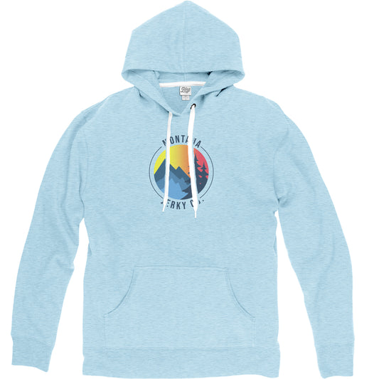 Montana Jerky Co. Hoodie Heather Denim