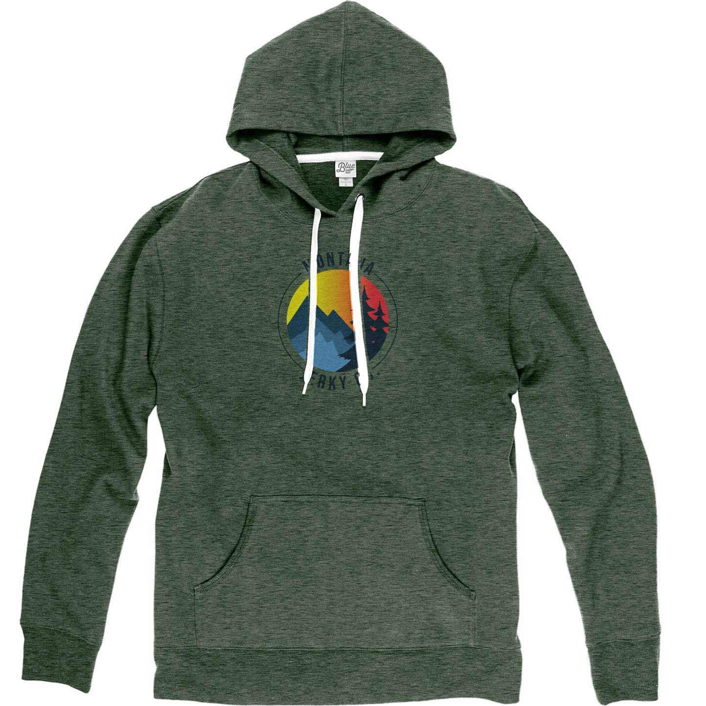 Montana Jerky Co. Hoodie Heather Forest