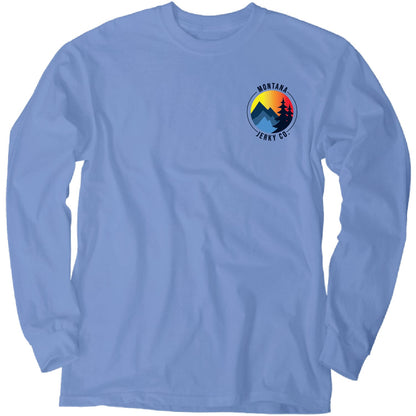 Montana Jerky Co. Long Sleeved Carolina Blue