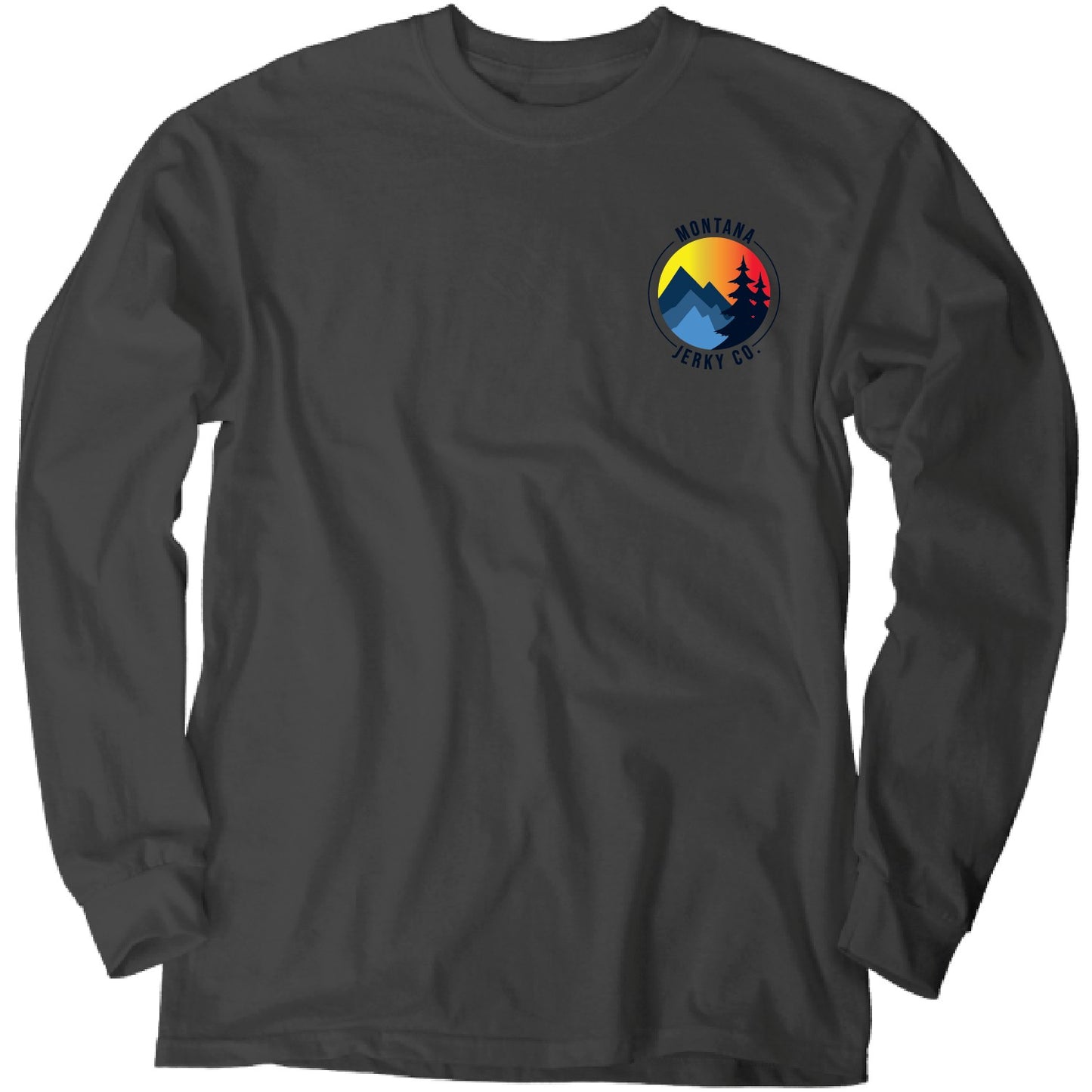 Montana Jerky Co. Long Sleeved Charcoal