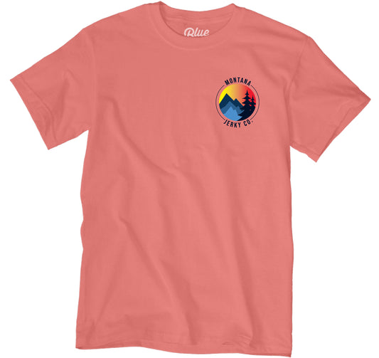 Montana Jerky Co. T-Shirt Coral Silk