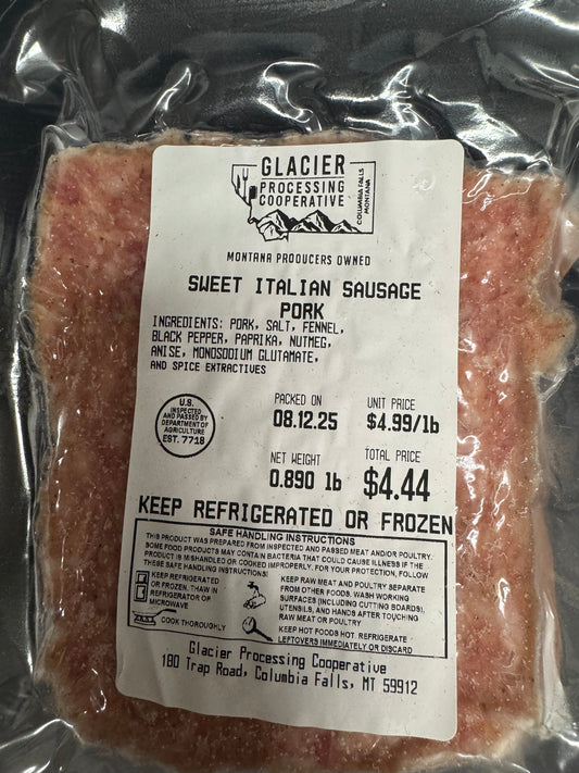 Sweet Italian Pork Sausage
